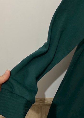 Kadın Yeşil Uzun lacoste Tunik - Görsel 4