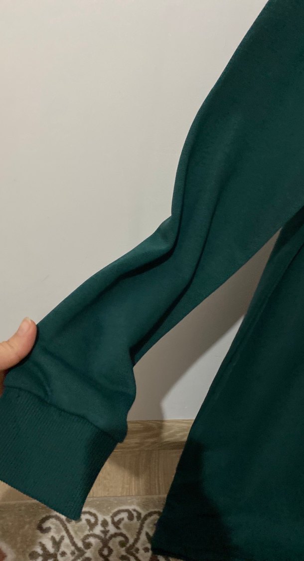 Kadın Yeşil Uzun lacoste Tunik - Görsel 4