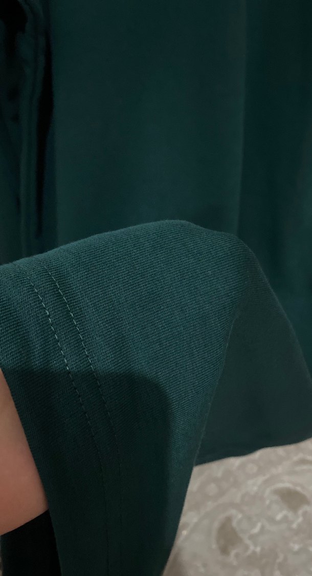 Kadın Yeşil Uzun lacoste Tunik - Görsel 5