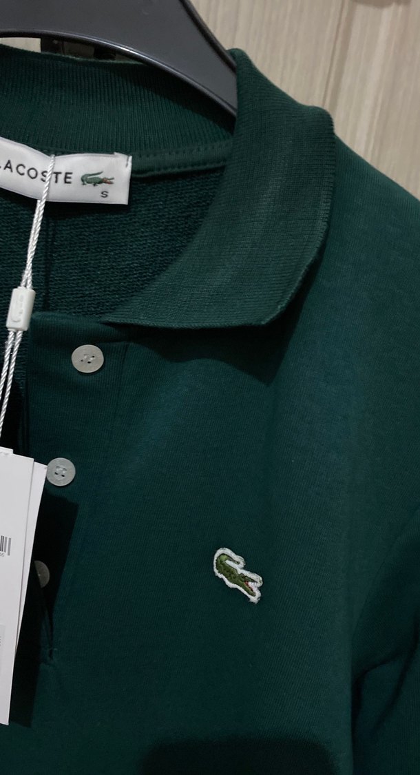 Kadın Yeşil Uzun lacoste Tunik - Görsel 3