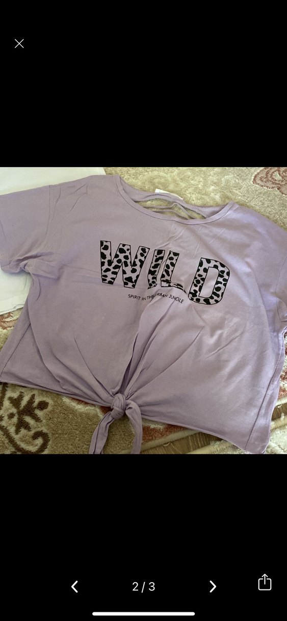 Beyaz Pamuklu Kısa Kollu Oversize Tişört crop - Görsel 2