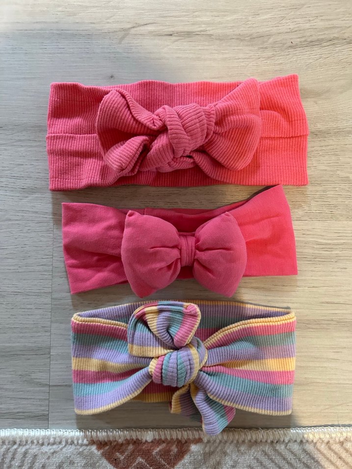 Kız bebek bandana - Görsel 2