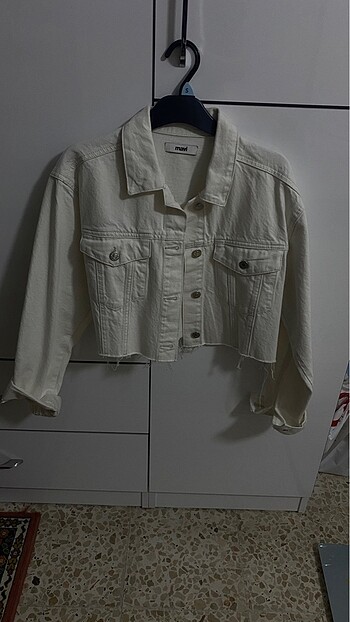 Mavi Jeans Mavi crop kot ceket