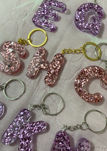 Epoksi Harf Anahtarlıklar - Görsel 3