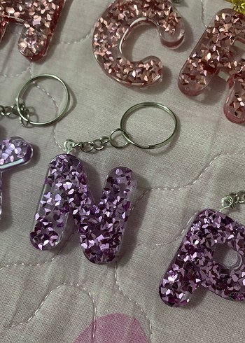 Epoksi Harf Anahtarlıklar - Görsel 2