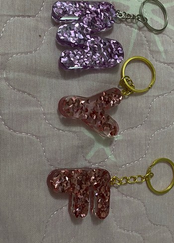 Epoksi Harf Anahtarlıklar - Görsel 4