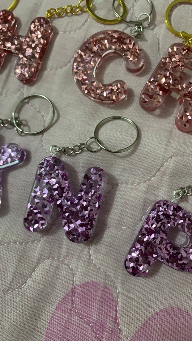 Epoksi Harf Anahtarlıklar - Görsel 2