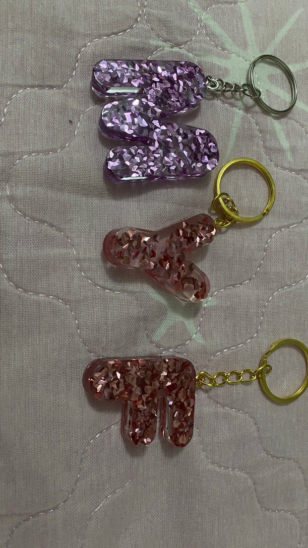 Epoksi Harf Anahtarlıklar - Görsel 4