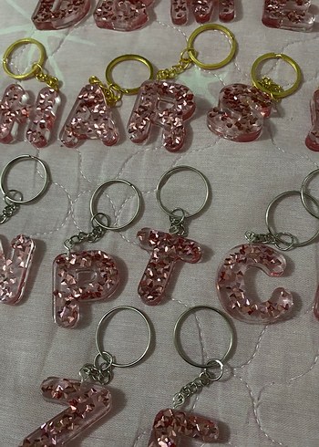 Epoksi Harf Anahtarlıklar - Görsel 2