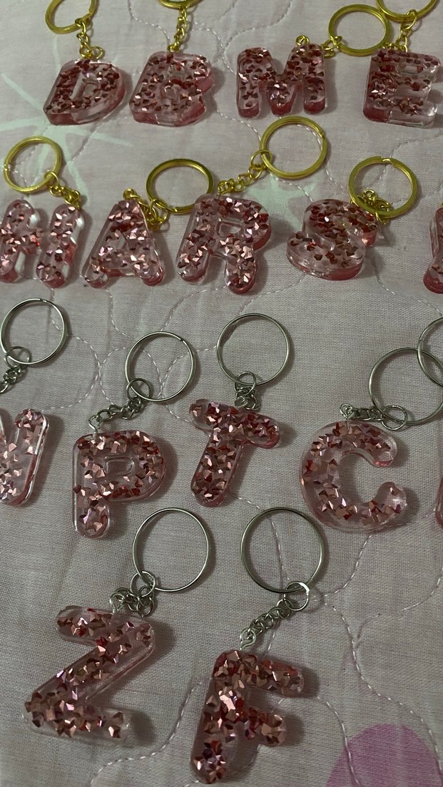 Epoksi Harf Anahtarlıklar - Görsel 2