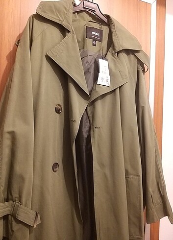 Mavi Jeans Mavi markasi yesil trenchcoat