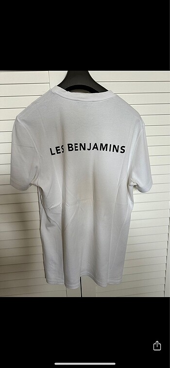Les benjamins white tee