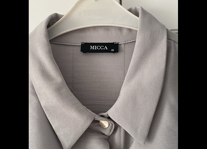 46 Beden gri Renk #micca marka 1.kalite yazlık krep