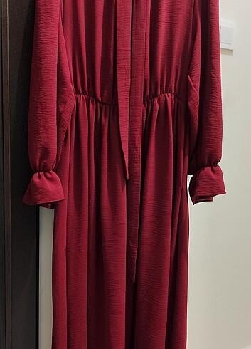 Bordo elbise