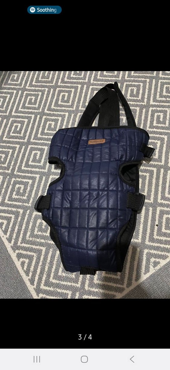 Koyu Mavi Bebek kanguru - Görsel 3