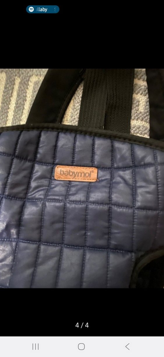 Koyu Mavi Bebek kanguru - Görsel 4