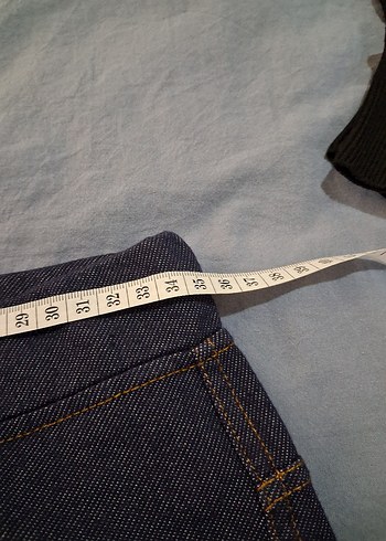 Lacivert Kapri Tayt - Görsel 4