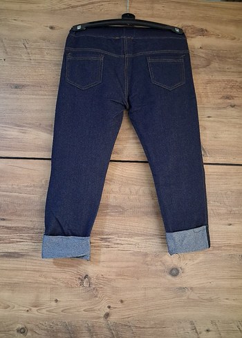 Lacivert Kapri Tayt - Görsel 2