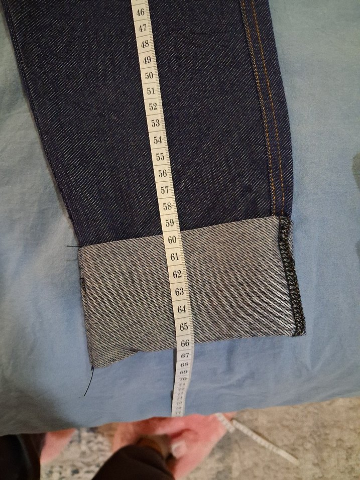 Lacivert Kapri Tayt - Görsel 3