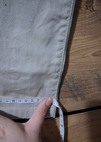 Bej Regular Fit Keten Günlük Pantolon - Görsel 5