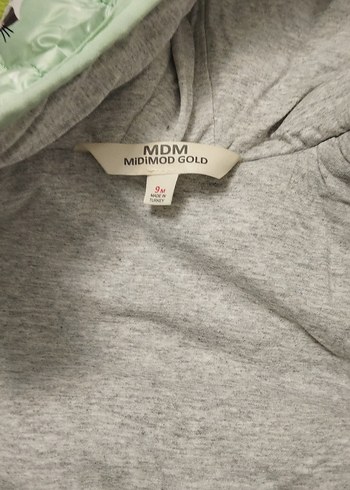 Kapüşonlu Fermuarlı Bebek Tulumu elleri kapanabiliyor - Görsel 4