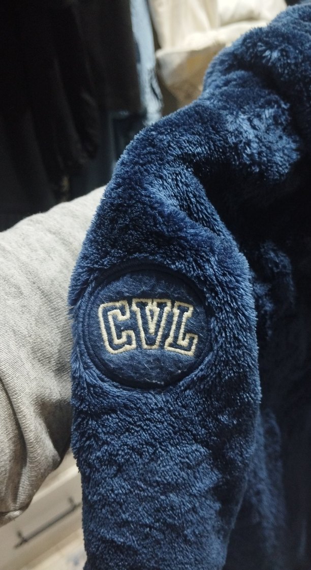 Koyu Mavi Kürklü Bebek Tulumu 12-18 ay - Görsel 3