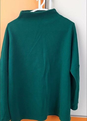 Addax yeşil sweatshirt m beden