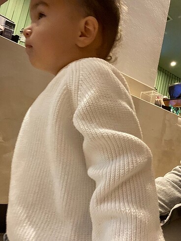 12-18 Ay Beden beyaz Renk Zara sweatshirt