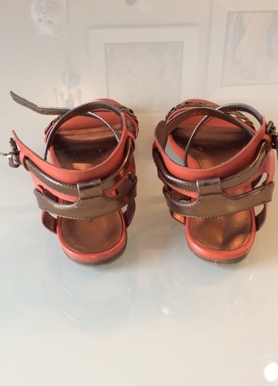 35 Beden ORANGE BAKIR RENGİ SANDALET