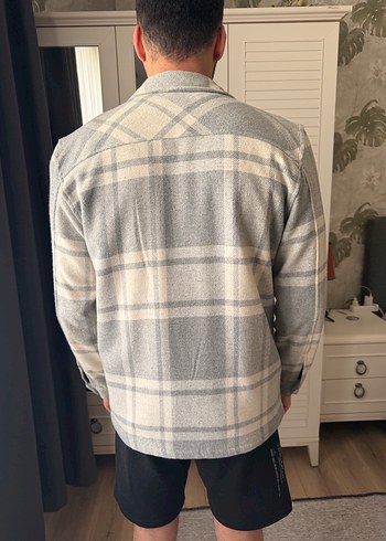 Avva Gri Düğmeli Erkek Gömlek - Görsel 2