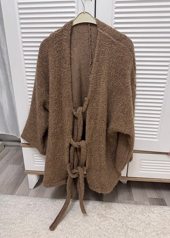 Bohem Tarz Örgü Kadın Hırka - Görsel 3