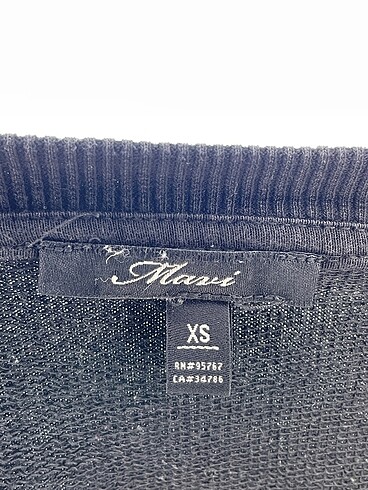 xs Beden siyah Renk Mavi Jeans Sweatshirt %70 İndirimli.
