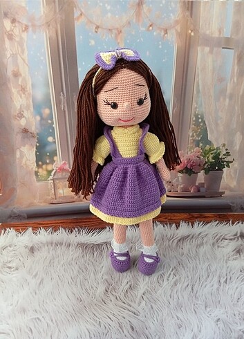 Barbie Amigurimi örgü bebek