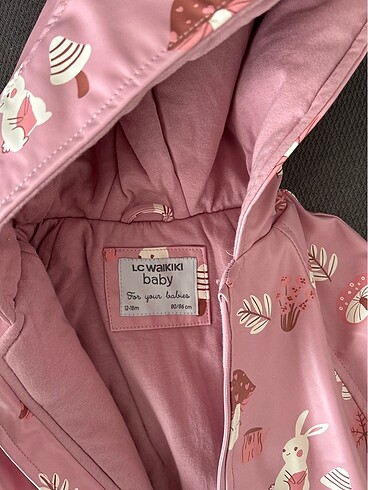 1 Yaş Beden pembe Renk Lcw baby astronot