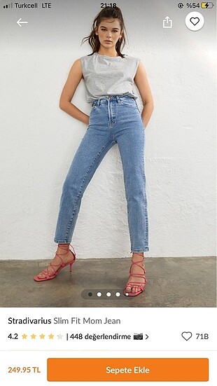 Stradivarius jean