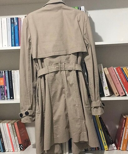 m Beden camel Renk Mango Trençkot