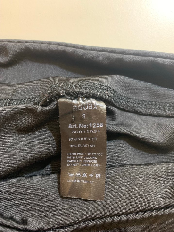 Addax Siyah Midi Şort - Görsel 2