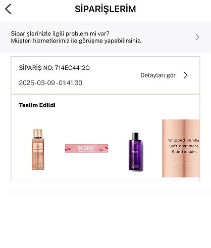 Victoria s Secret Bare vanilla vücut spreyi