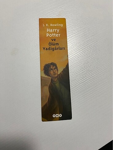 Harry potter ve ölüm yadigarları kitap ayracı 7.