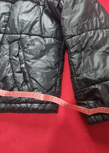 Düğmeli Siyah Kadın Ceket - Görsel 4