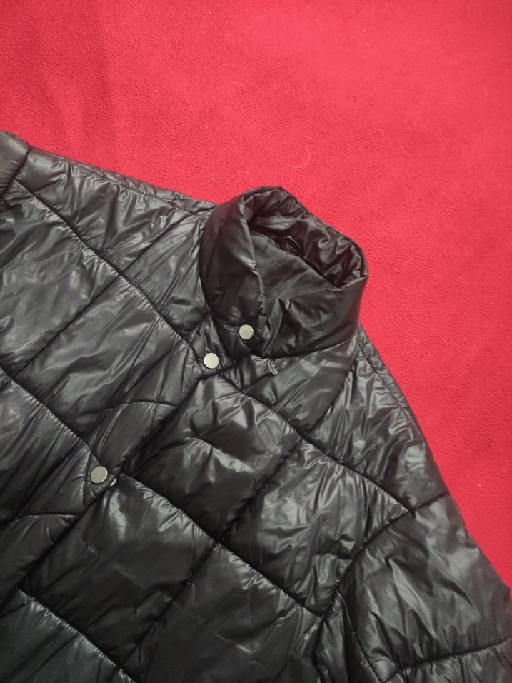 Düğmeli Siyah Kadın Ceket - Görsel 3