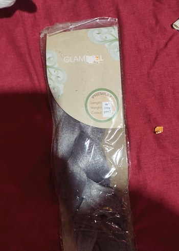 Gri Elastik Avant-Garde postiş sac - Görsel 2