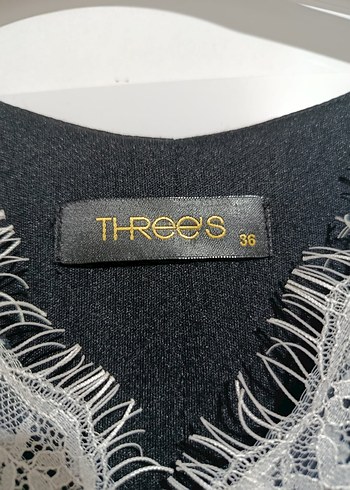 Dantel Detaylı Siyah Bohem Uzun Elbise - Görsel 2