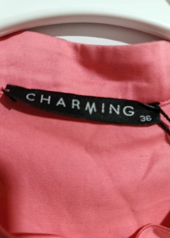 Dantel Detaylı Pembe Bohem Uzun Elbise - Görsel 2