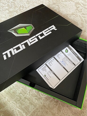 Monster abra A5 16.8 bilgisayar - Görsel 6