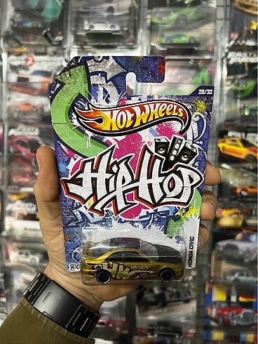  Beden Renk Hot Wheels Honda cıvıc ( Hip hop) ultra nadir