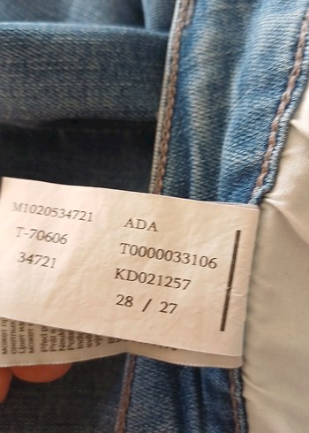 Pastel Mavi Kadın Denim Pantolon - Görsel 2