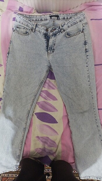 Buz mavisi regular fit jeans kot pantolon erkek Trendyol Man 