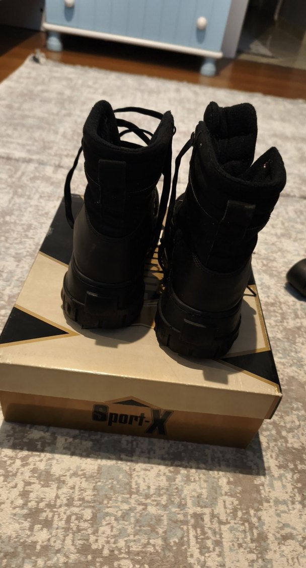 Siyah Erkek Çocuk Lastik Botlar - Görsel 3