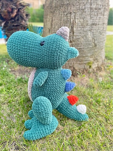  Beden Renk Amigurumi Dinazor (T-rex)